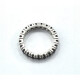 Anillo Sinfin En Oro Blanco Y Zafiros Anillo Sinfin En Oro Blanco Y Zafiros