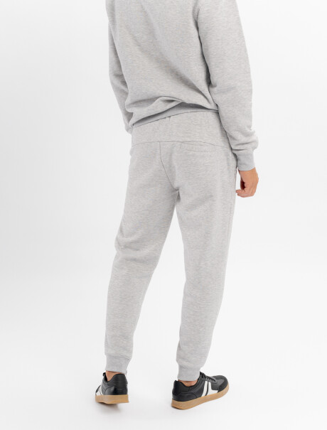 Pantalon felpa Gael gris melange