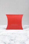 Estuche pillow eco 7x8 cm. ROJO