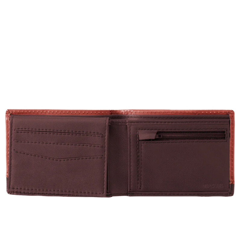 Billetera Rip Curl Ridge Pu All Day - Marrón Billetera Rip Curl Ridge Pu All Day - Marrón