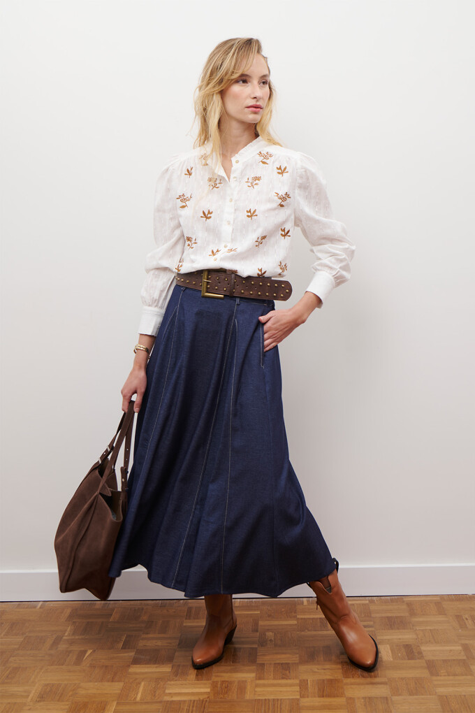 CAMISA GARDENIA NATURAL