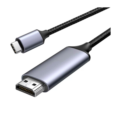 Cable Adaptador HDMI M a USB-C M 4K 30Hz 2Mts Cable Adaptador HDMI M a USB-C M 4K 30Hz 2Mts