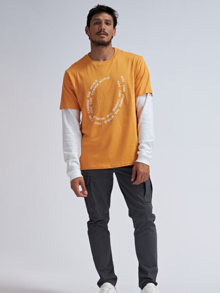 Pantalón cargo clásico Gris Oscuro
