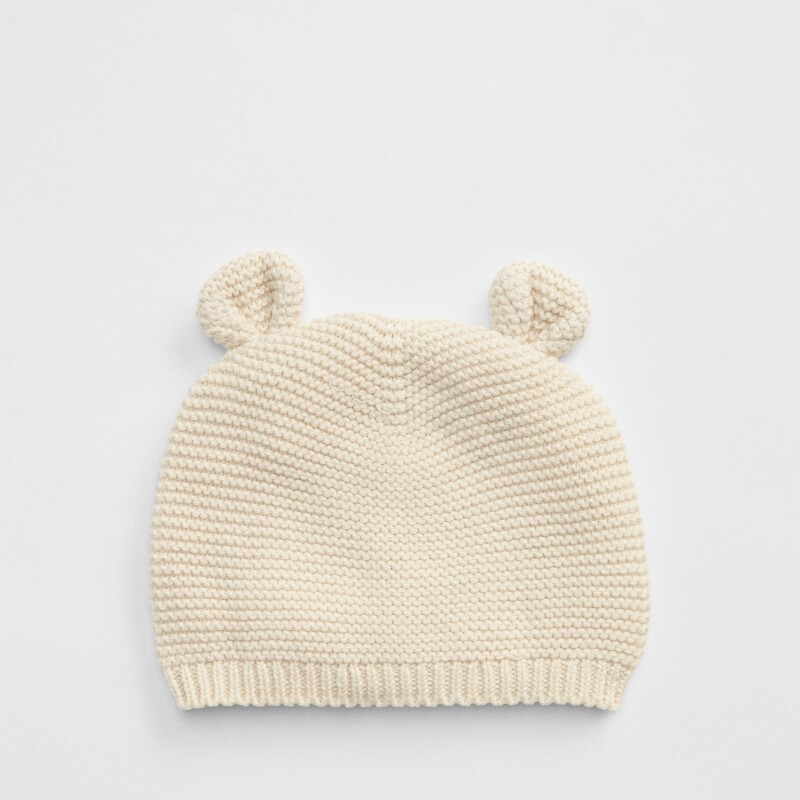 SH GARTER HAT FRENCH VANILLA