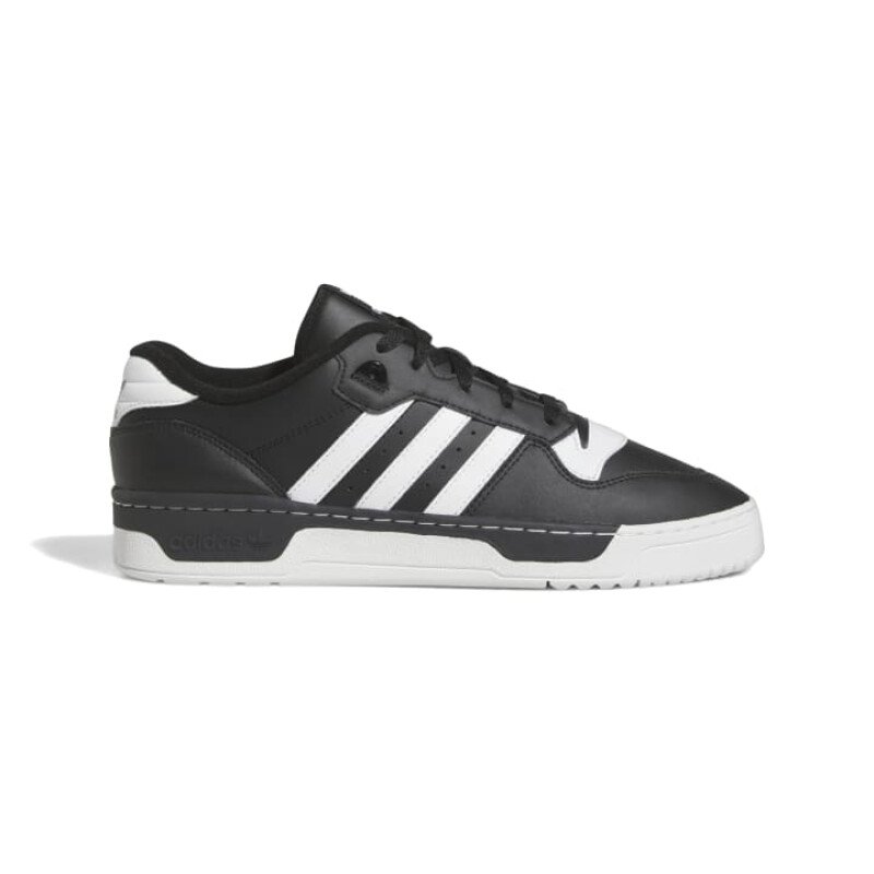 Championes Adidas Original Rivalry Low de Hombre - FZ6327 Negro-blanco