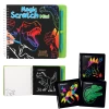 Mini libro mágico para rascar Scratch Dino World Mini libro mágico para rascar Scratch Dino World