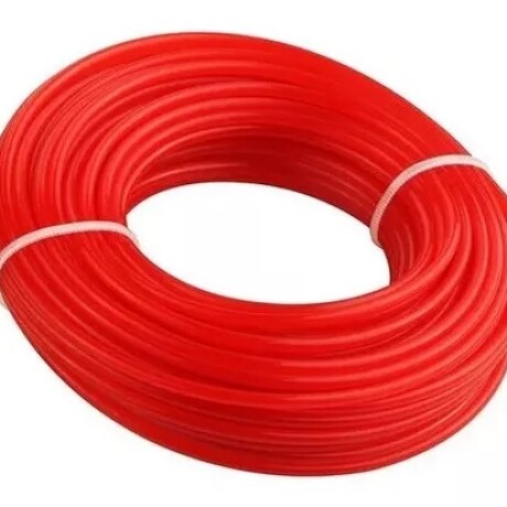 TOLSEN TANZA PARA BORDEADORA ROJA 2.7MM x 15METROS Tolsen Tanza Para Bordeadora Roja 2.7mm X 15metros
