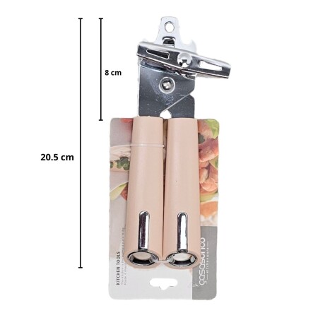 Abrelatas Manual acero inoxidable Salmón