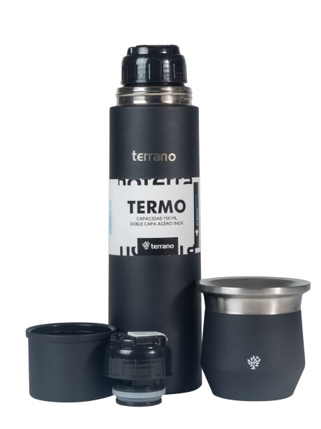 Kit Acero Bala - 750mL + Mate Flap Negro