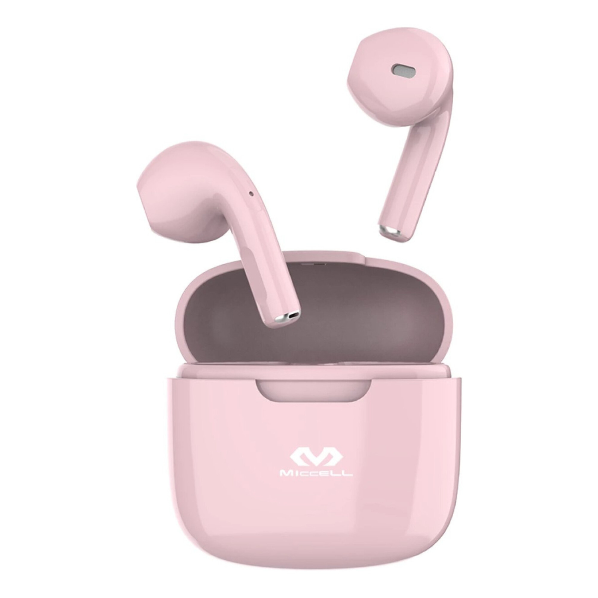 Auriculares In Ear Con Cable Microfono Dinax Para Celular Color Rosa