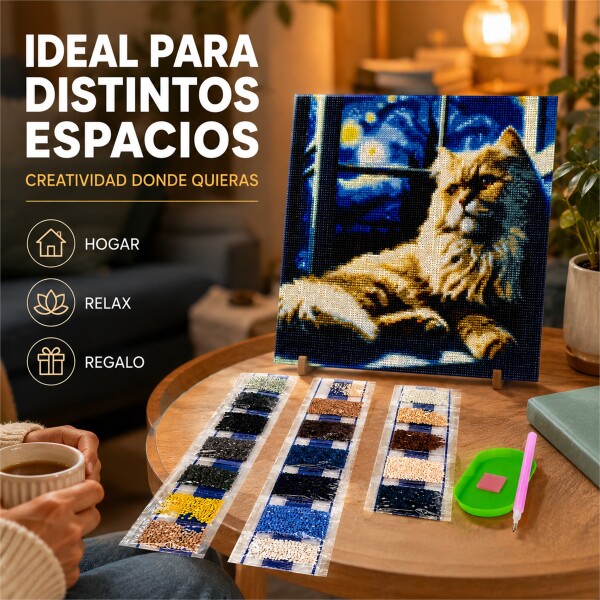 Kit de Pintura Diamante 5D Diamond Painting 30 x 30 cm DISEÑO 1