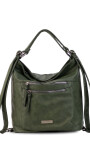 CARTERA MOCHILA ESTHER VERDE MILITAR