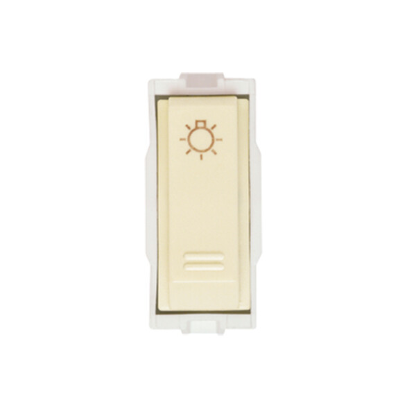 Módulo pulsador para luz - Visione marfil C52308