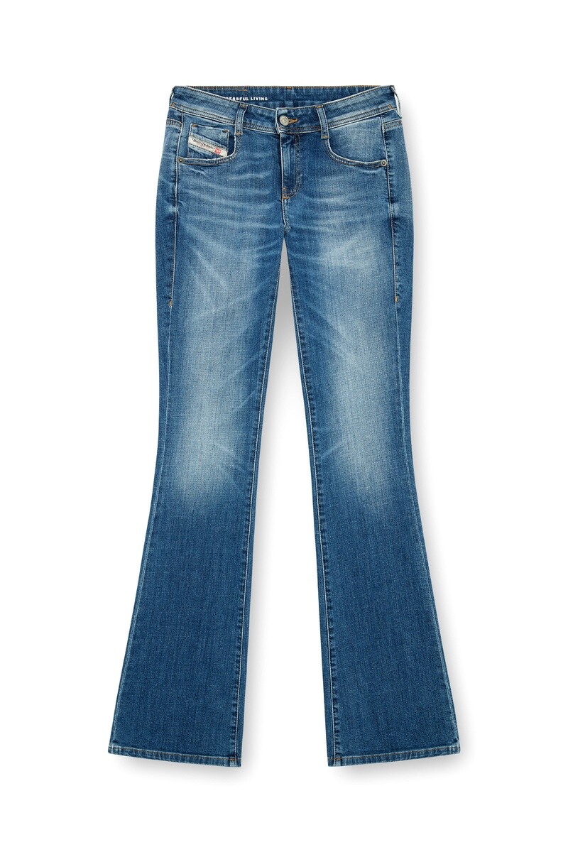 Jean Para Mujer Bootcut - 1969 D-Ebbey Azul Medio