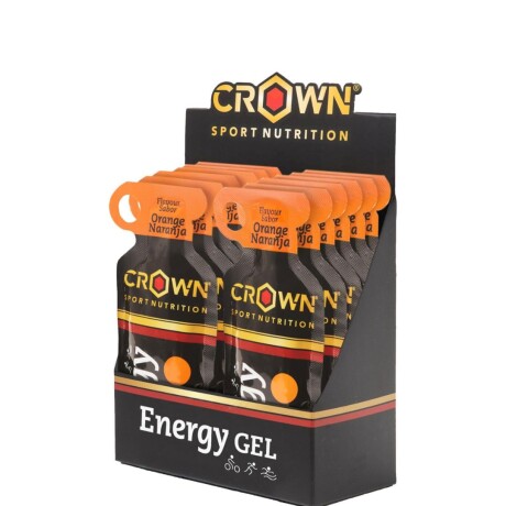 Energy Gel Crown Caja 12 unidades Naranja