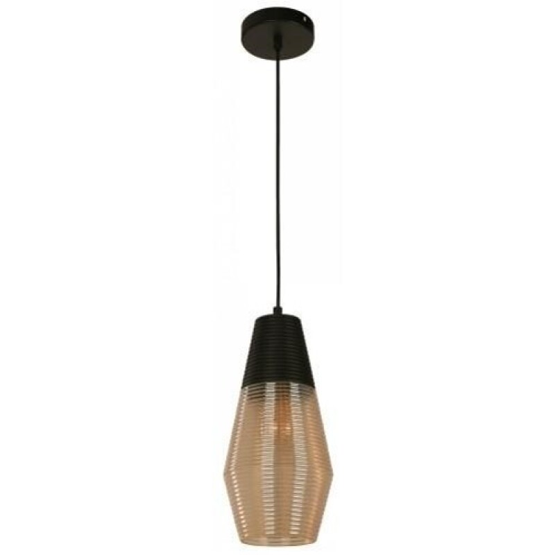 COLGANTE 1L VIDRIO NEGRO OPACO E27 COLGANTE 1L VIDRIO NEGRO OPACO E27