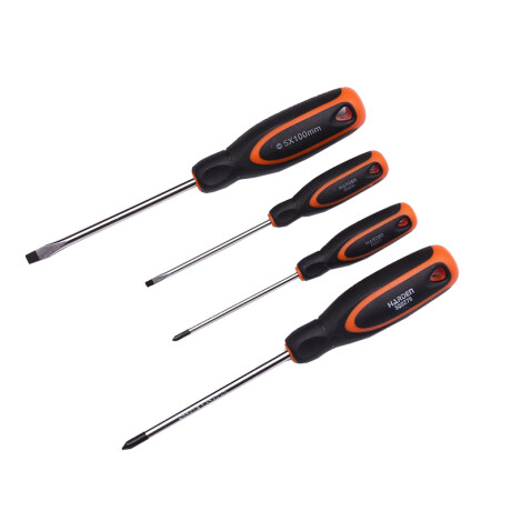 JUEGO DESTORNILLADORES 4 PZAS (2 PAL./2 PH.) PRO HARDEN ++ N/a