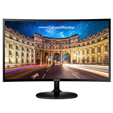 Monitor Samsung Essential Curvo 24 VA FHD 60 Hz Negro