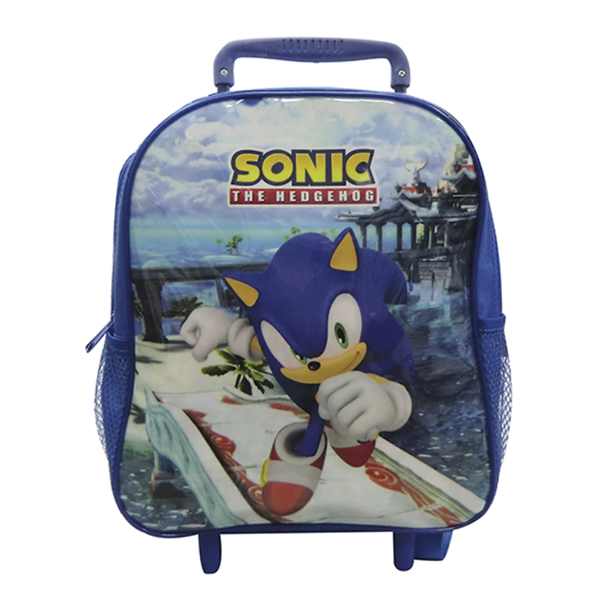 Mochila Infantil Sonic con Carro 30 x 24 cm 