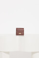 MINI BILLETERA LIPSTICK Marron