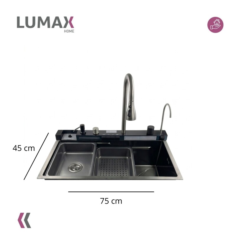 Pileta Acero Inox Multifuncion con lava vaso Pileta Acero Inox Multifuncion con lava vaso