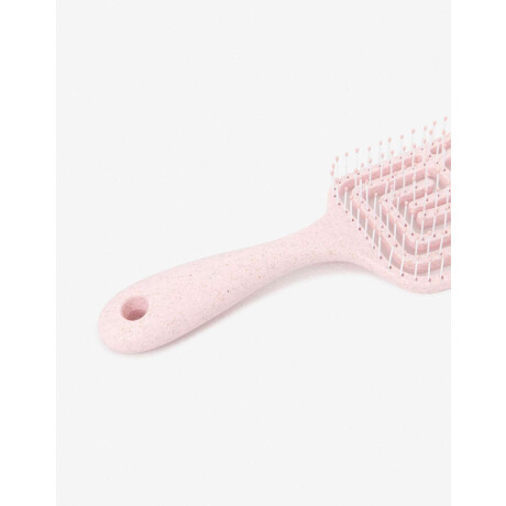 Cepillo Ergonómico De Wheatstraw Rosa Claro