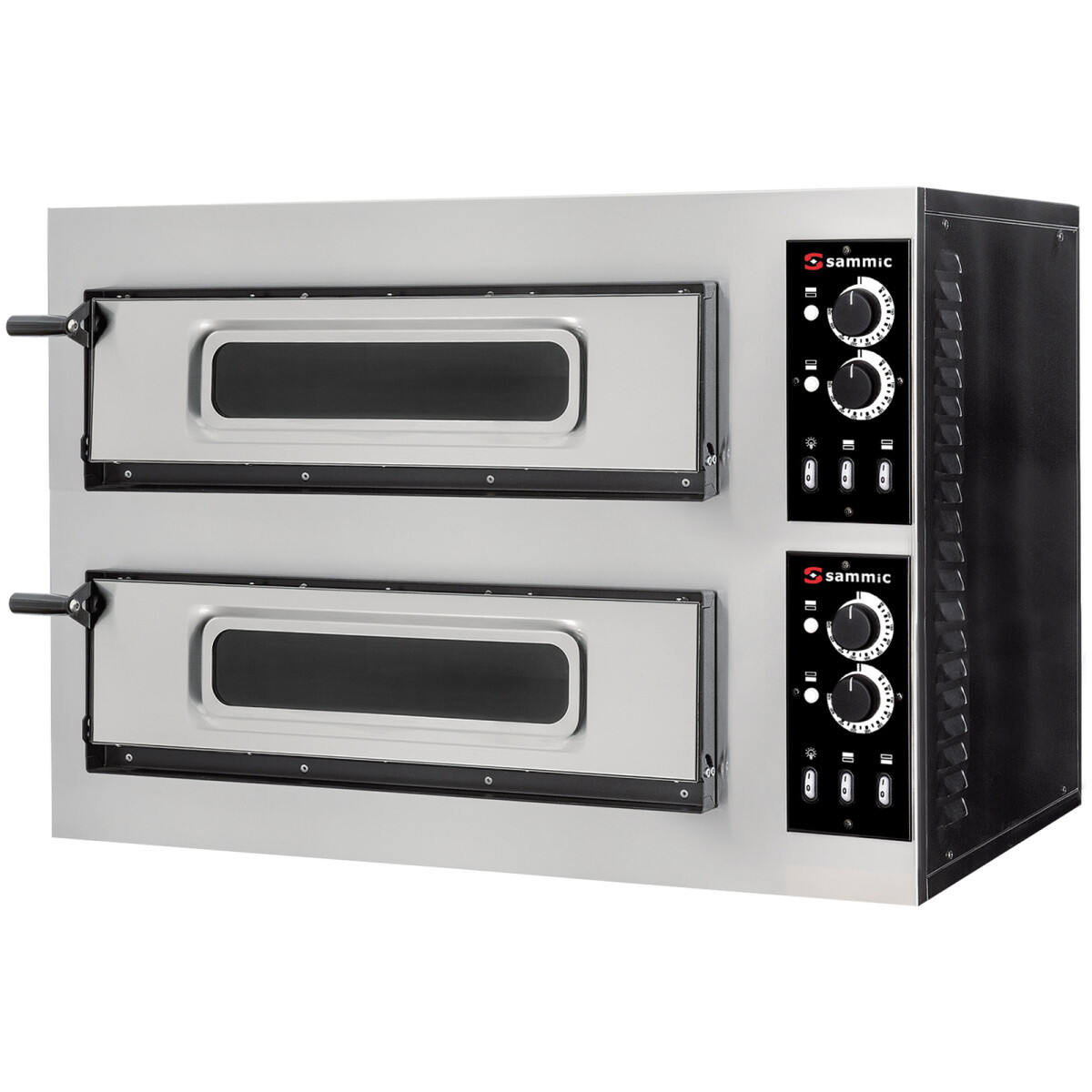 Horno pizzero eléctrico 2 bocas - Sammic PO-1+1/45 