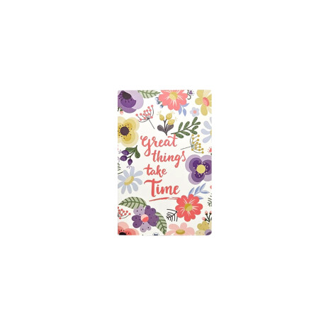 Cuaderno A5 frases y colores Blanco