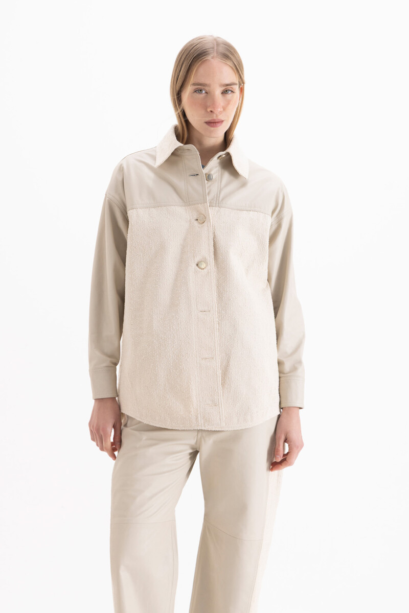 CAMISA AMBAR Beige