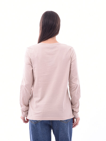 REMERA BASICA PETRA BEIGE (V)