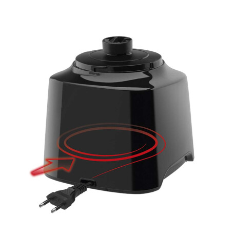 Licuadora Moulinex Powermix Jarra De Vidrio 8 Velocidades Negro