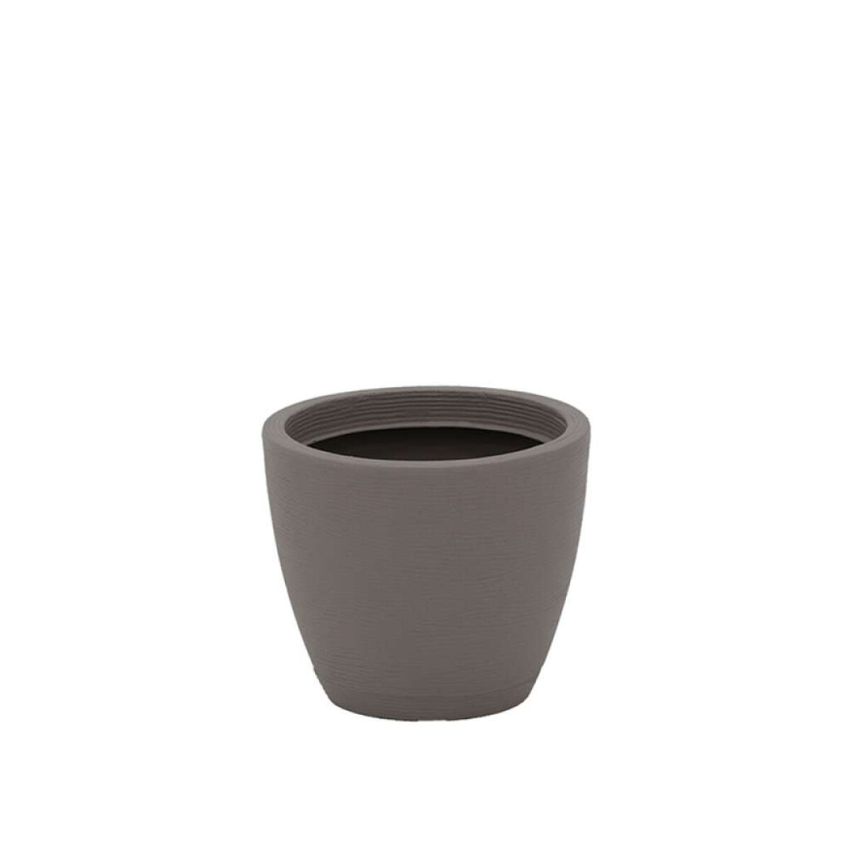 Maceta Asteca Ø28,5X24Cm Tramontina - Símil Cemento C/ Plato 