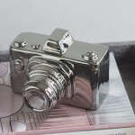 CAMARA DECORATIVA 15x13x11CM PLATA CAMARA DECORATIVA 15x13x11CM PLATA