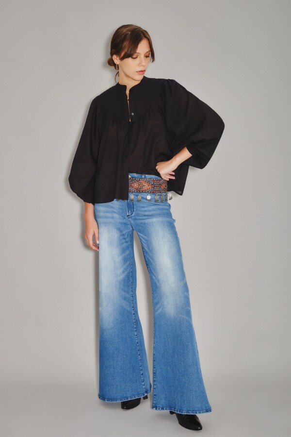 JEN PALAZZO LIGHT BLUE Azul