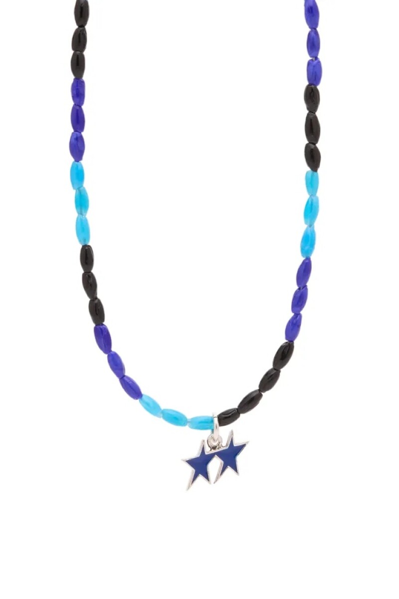 Ocean Icon Necklace Plata