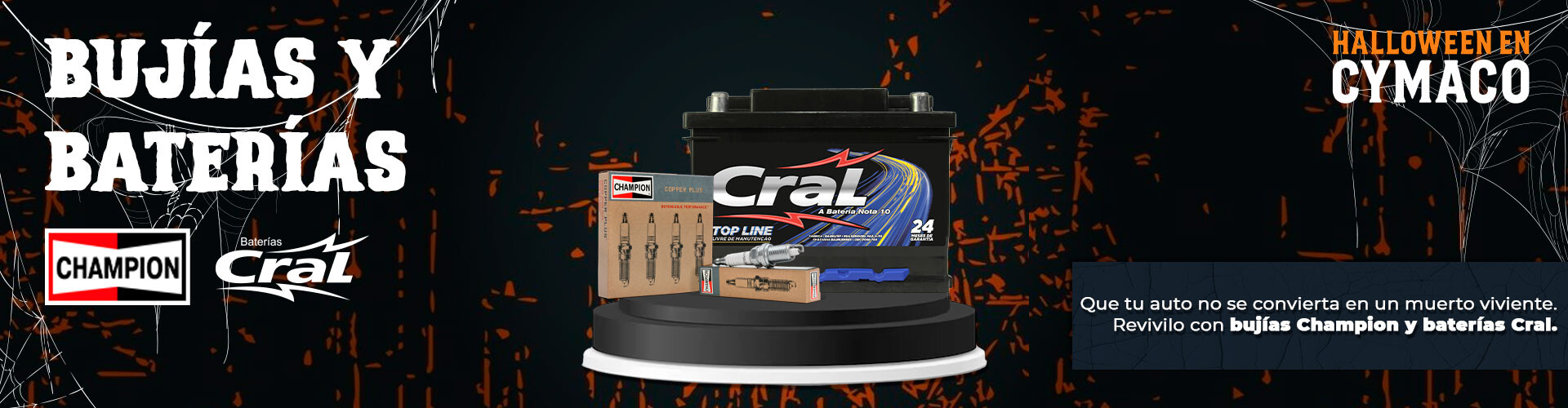 BUJIAS Y BATERIAS