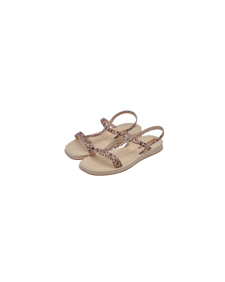 SANDALIA 36-39/40 - BEIGE/MARR 