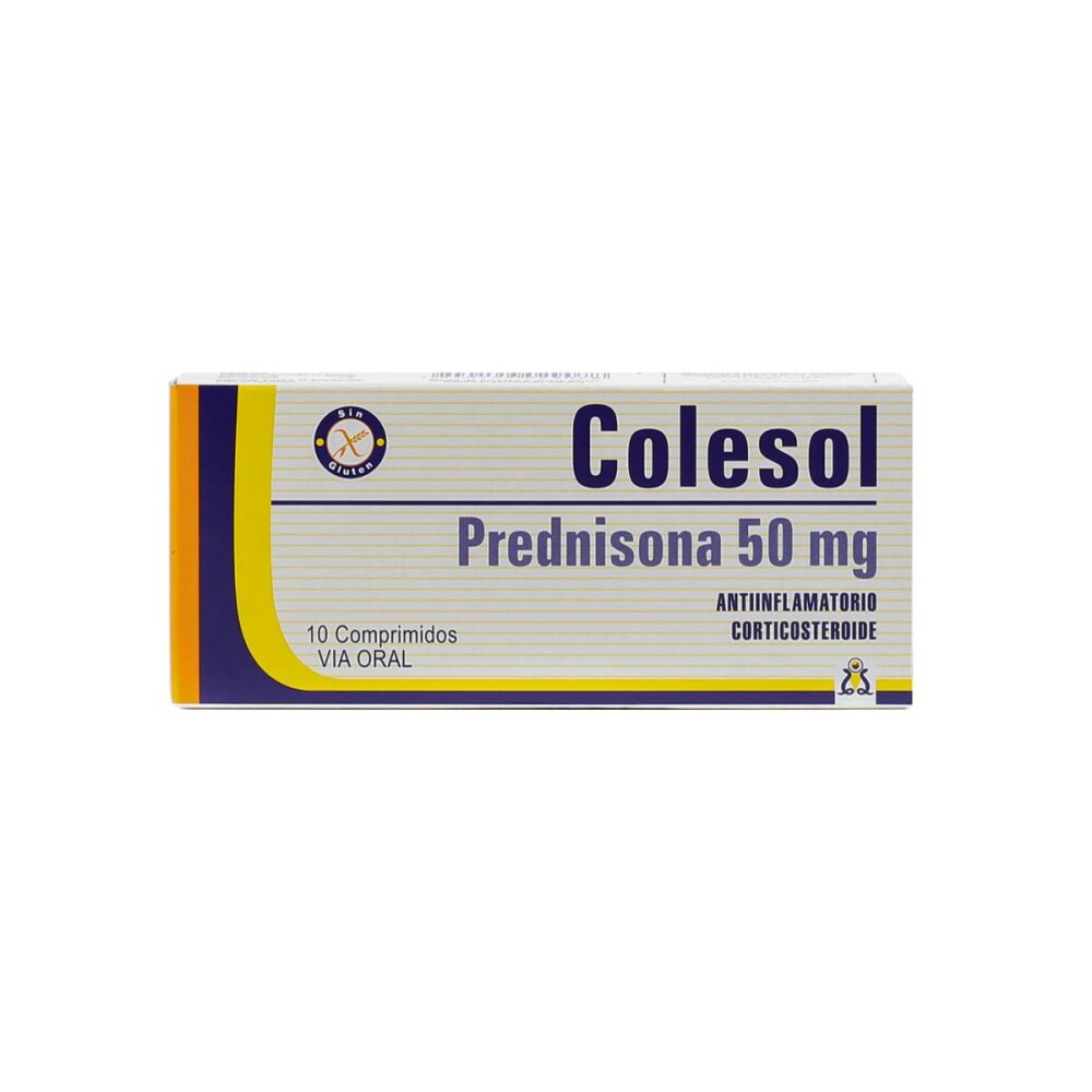 COLESOL 50 CJ X 10 COMPRIMIDOS única