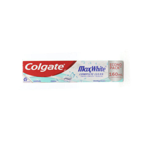 COLGATE Max White Complete Clean 219Grs/160Ml COLGATE Max White Complete Clean 219Grs/160Ml