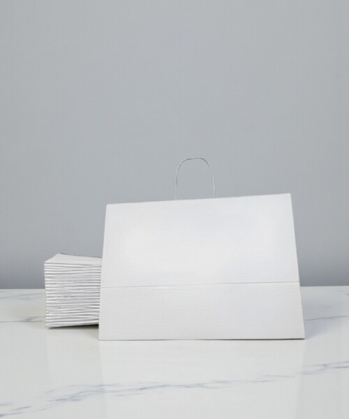 Pack x 200 - bolsa lisa 43x12x32 cm BLANCO
