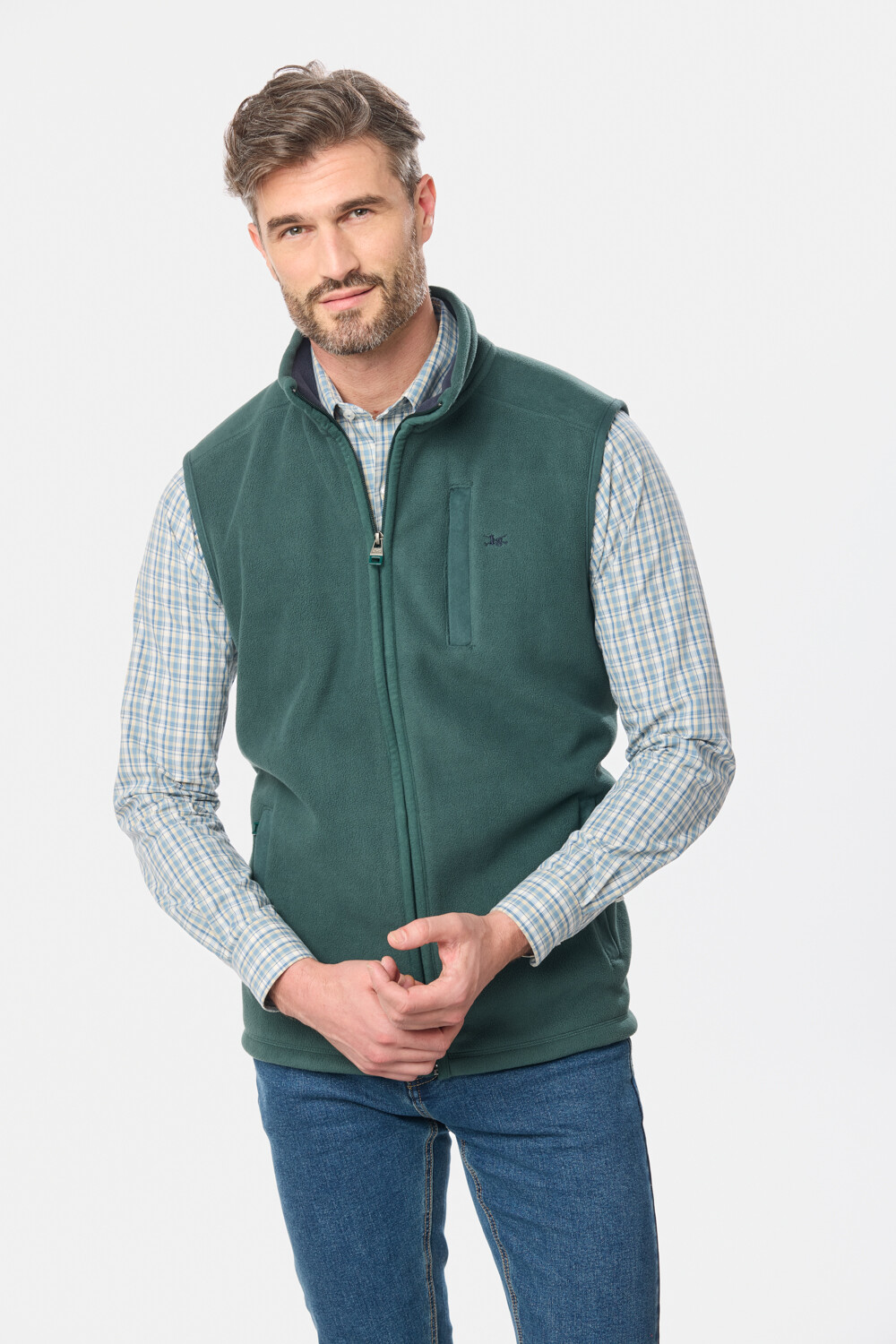 CHALECO POLAR DE ABRIGO Verde