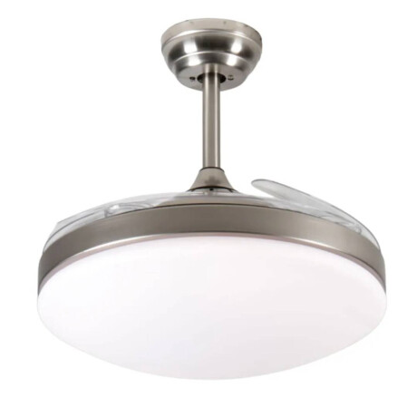 Ventilador de techo Indurama con luz y conveccion Cromado