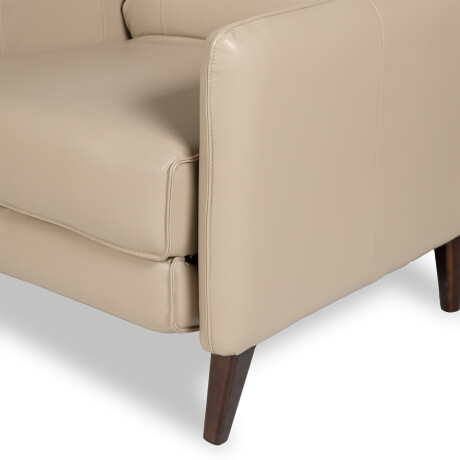 Butaca Maya - Cuero Básico 519 (Beige)