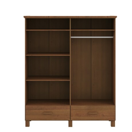 Placard 4 Puertas 2 Cajones Bronce Casta U