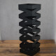 Soporte de paraguas de metal NEGRO