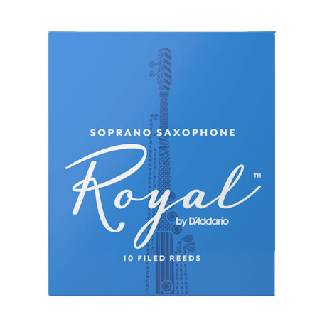 Caña Saxo Soprano Rico Royal 2.5 P/ Unidad Caña Saxo Soprano Rico Royal 2.5 P/ Unidad