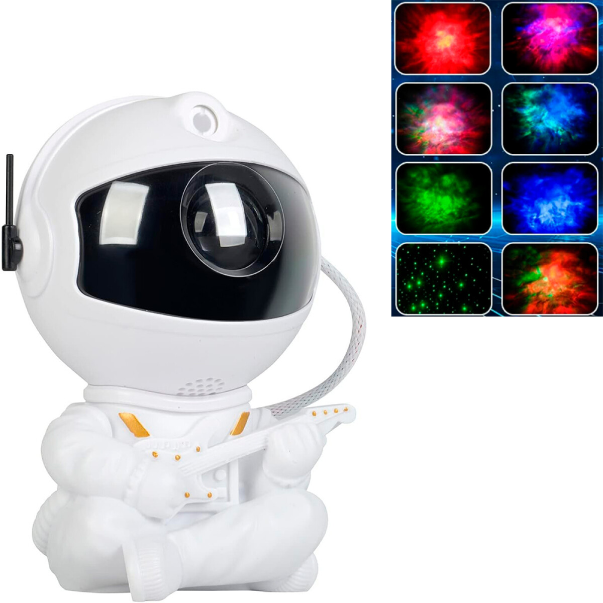 Proyector Infantil Led Astronauta 360 