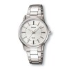 Reloj Casio LTP1303D-7AVDF para dama con correa de acero Plateado