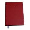 AGENDA ABEZETA 211 CLASICA MEDIUM TAPA FUNDA SEMANA A LA VISTA COLOR ROJO OSCURO