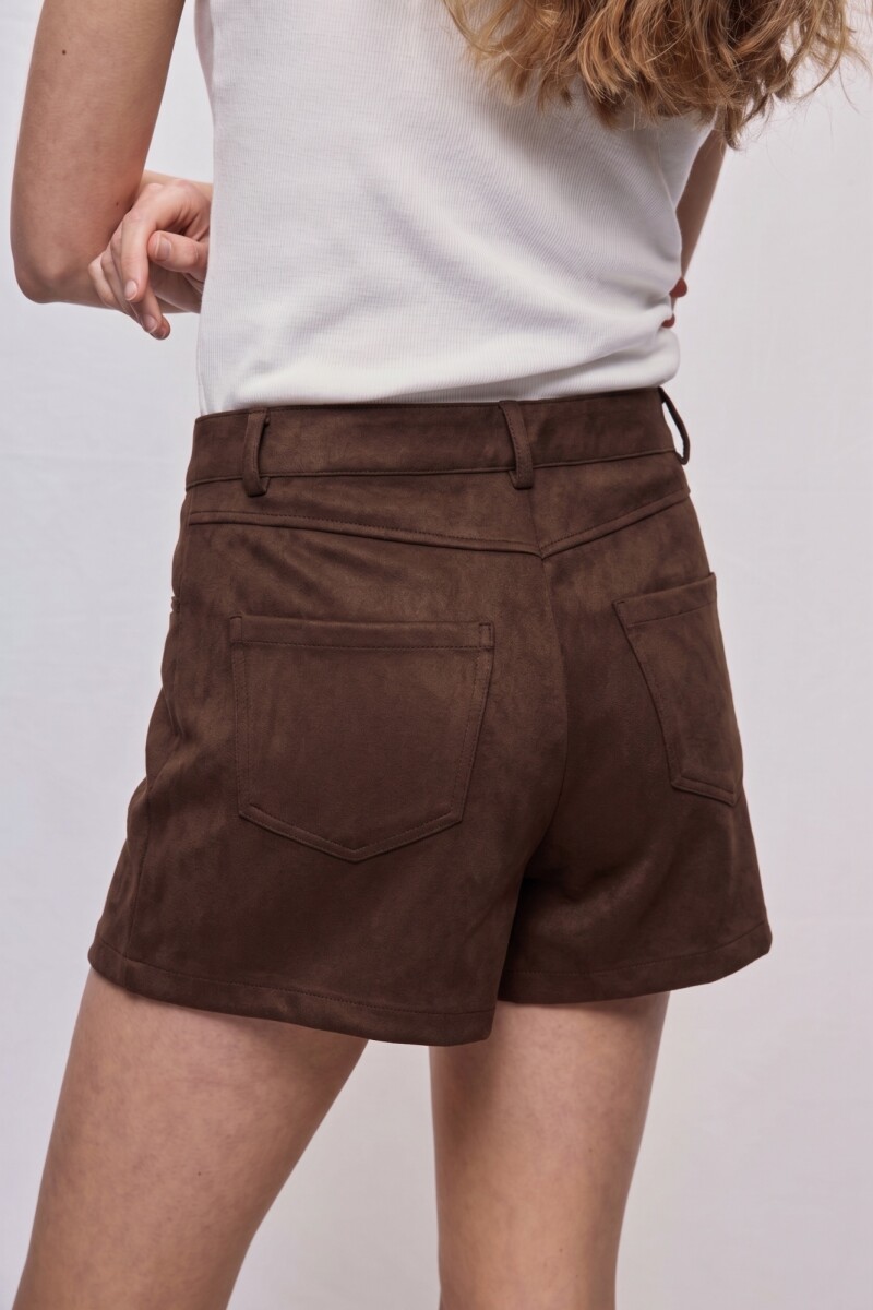 SHORT FENICIO Chocolate